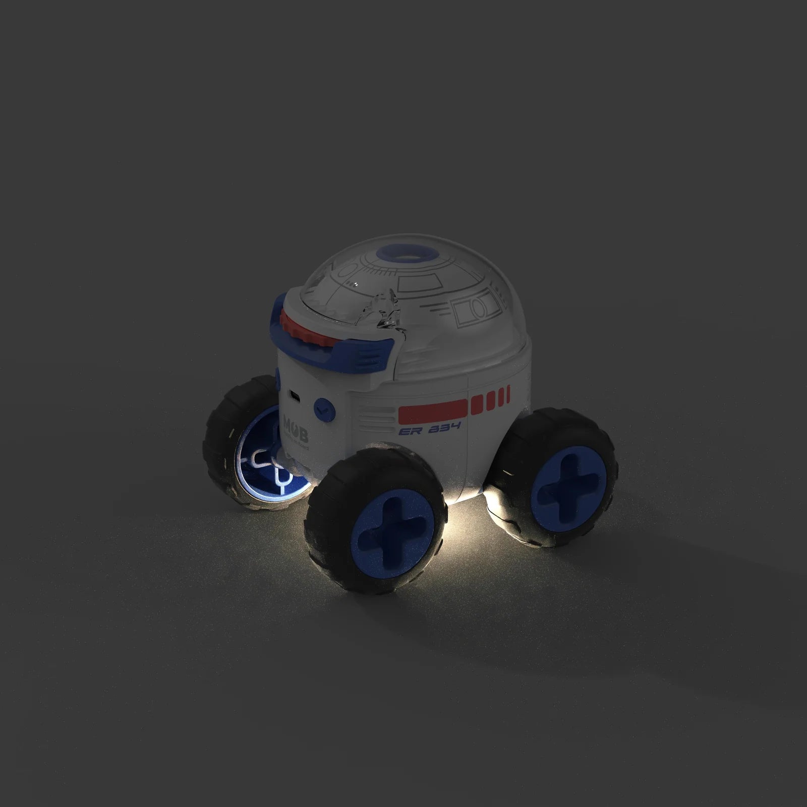 Projektor Space Rover Explorer, weiß