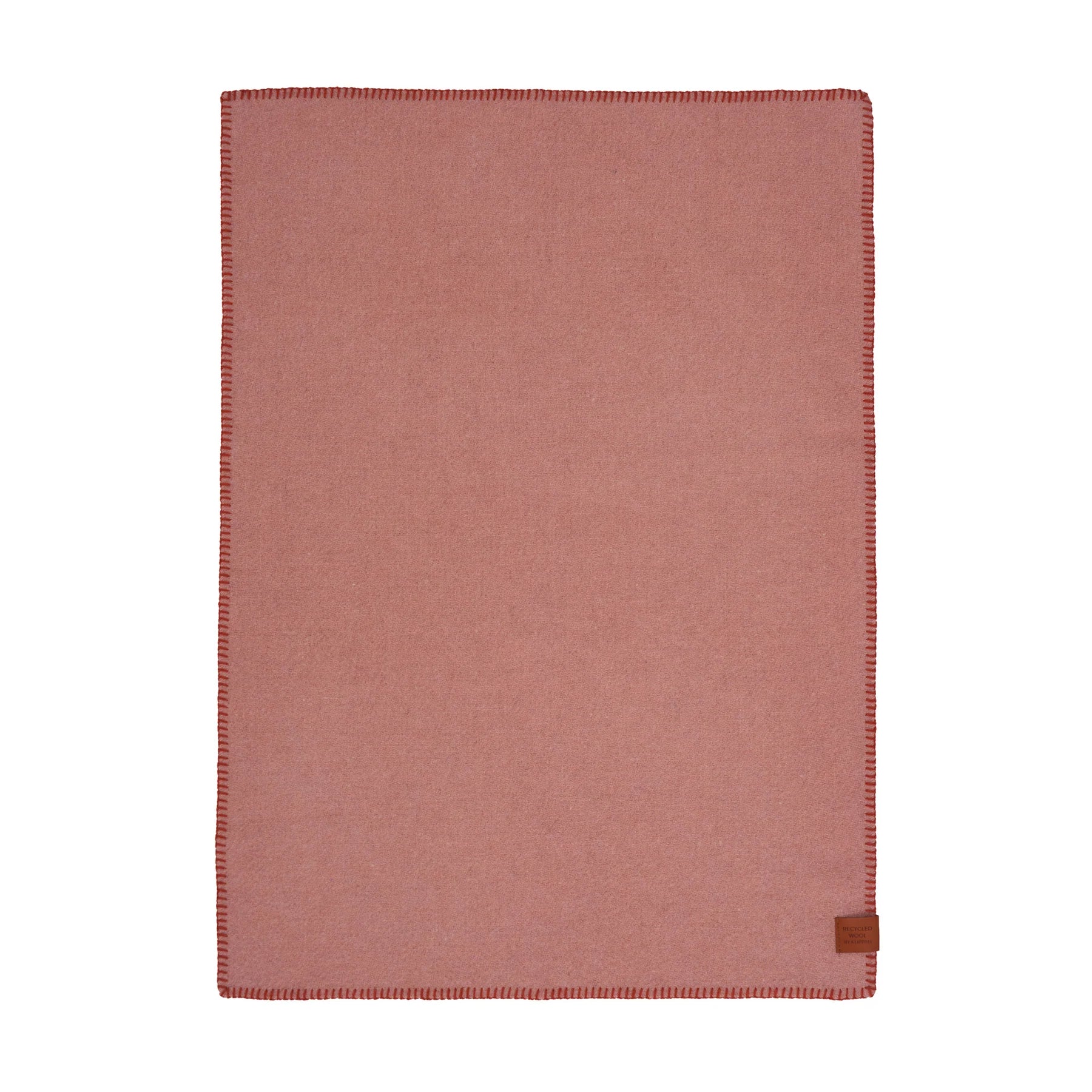 Wolldecke Cozy Baby pink-rostrot von Klippan.