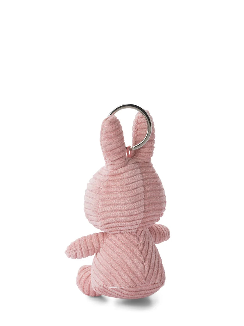 Miffy Keychain Eco Corduroy - 10 CM - pink