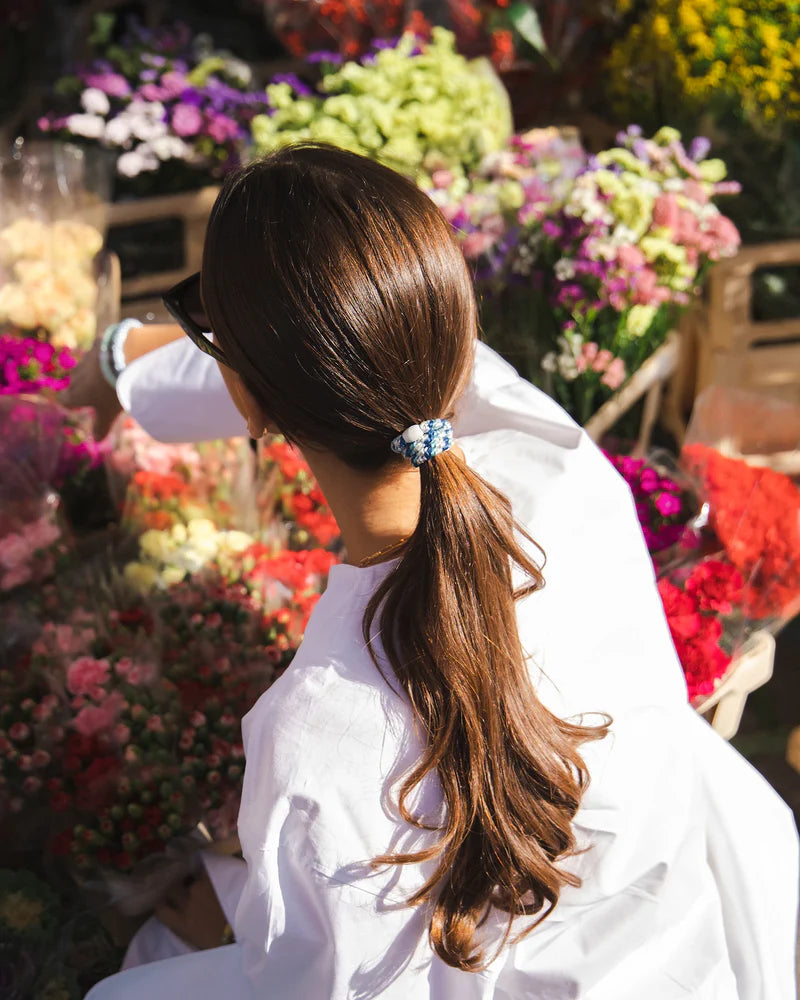 KKNEKKI Mix Electric Blue Turquoise Glitter