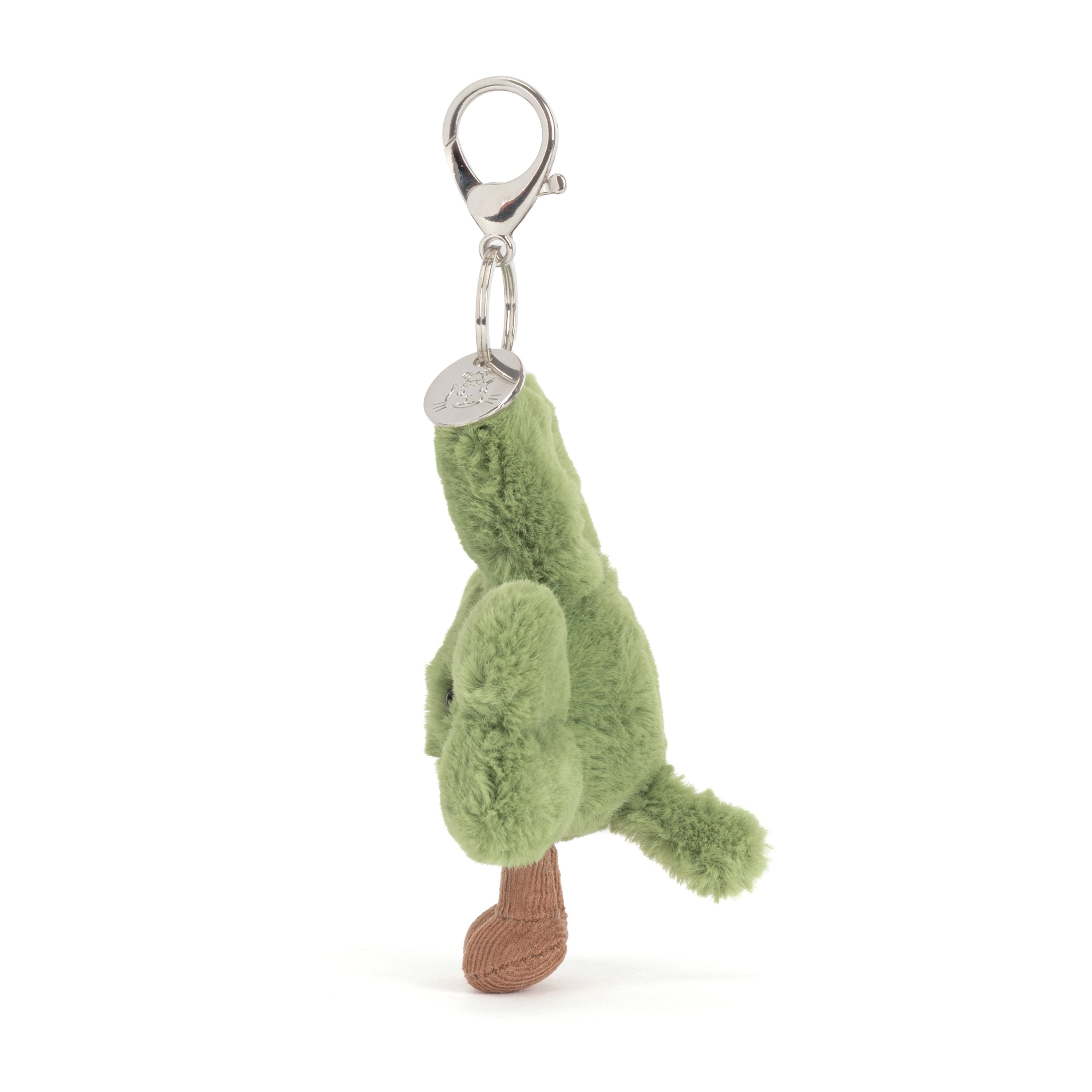 Jellycat Amuseables Siofra Shamrock Bag Charm, Plüschiger Schlüsselanhänger Kleeblatt