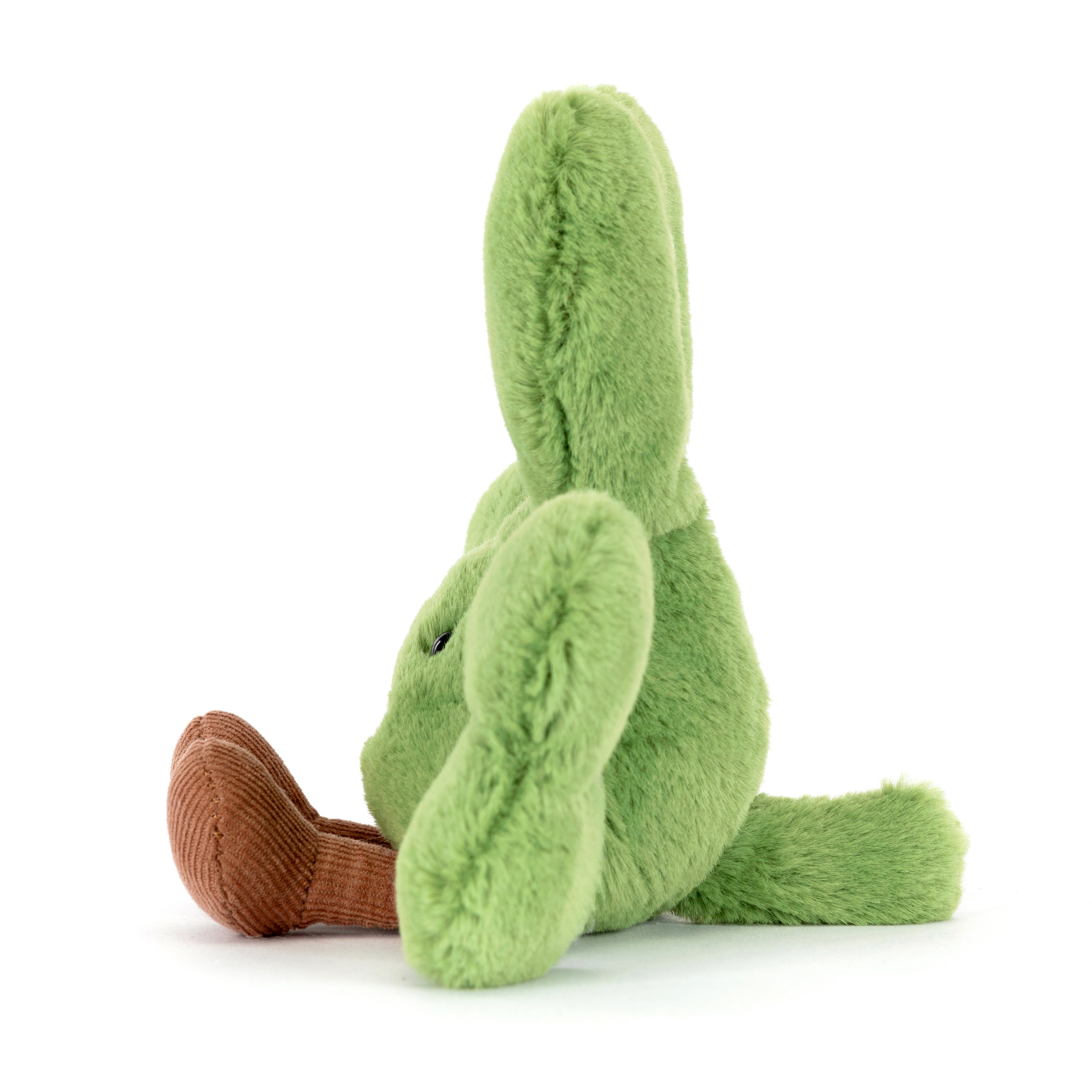 Jellycat Amuseables Siofora Shamrock, Kleeblatt als Plüschtier und Glücksbringer