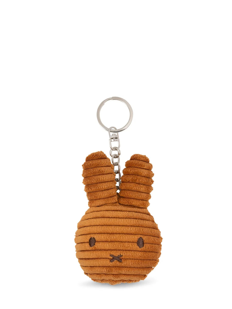 Miffy Schlüsselanhänger Corduroy ECO 10cm flach - zimt
