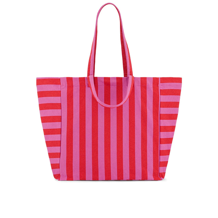 Große Shopping Bag Elisa von Rose in April. Aus Bio-Baumwolle und in Portugal hergestellt.