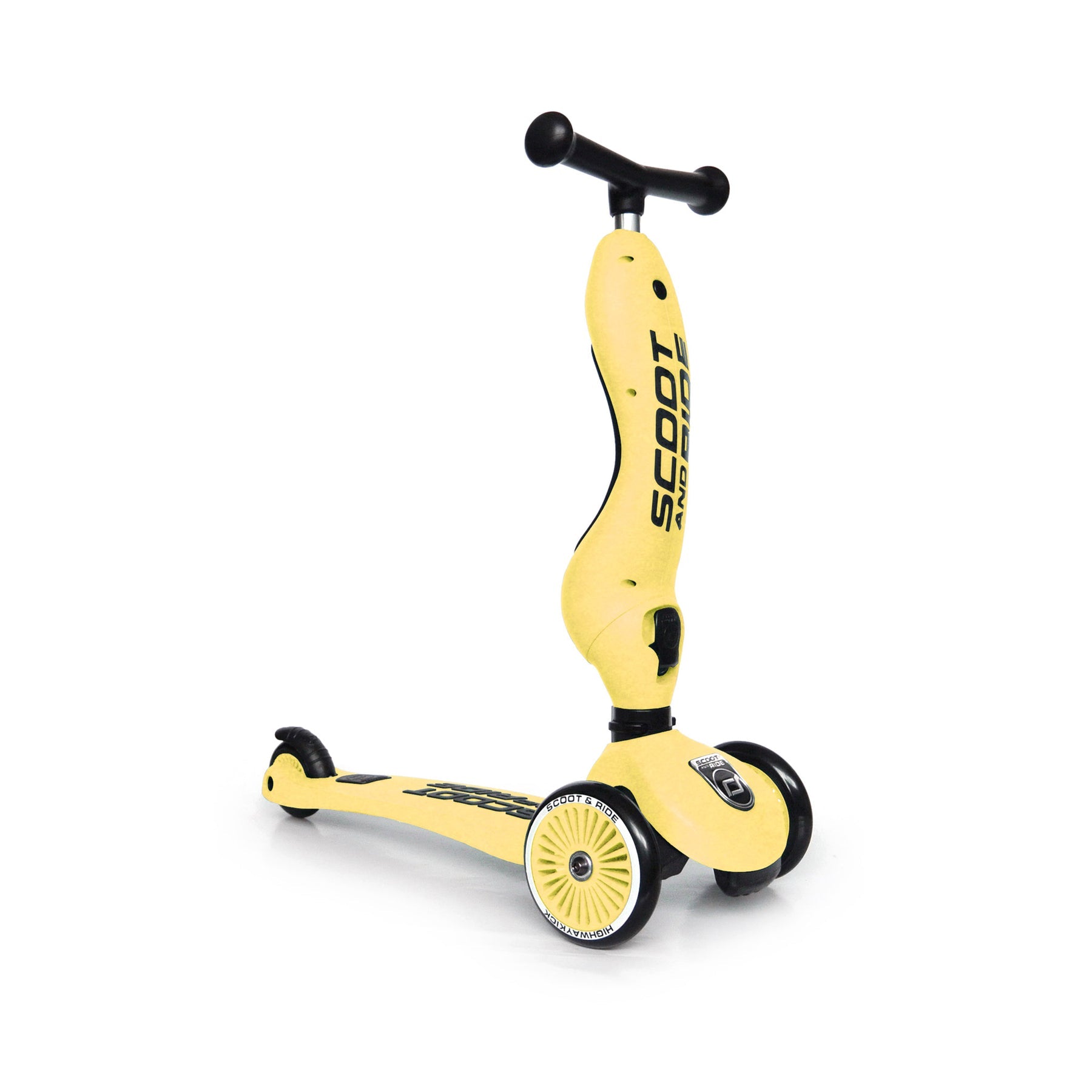 Kinderroller mit Sitz - Highwaykick 1 in lemon