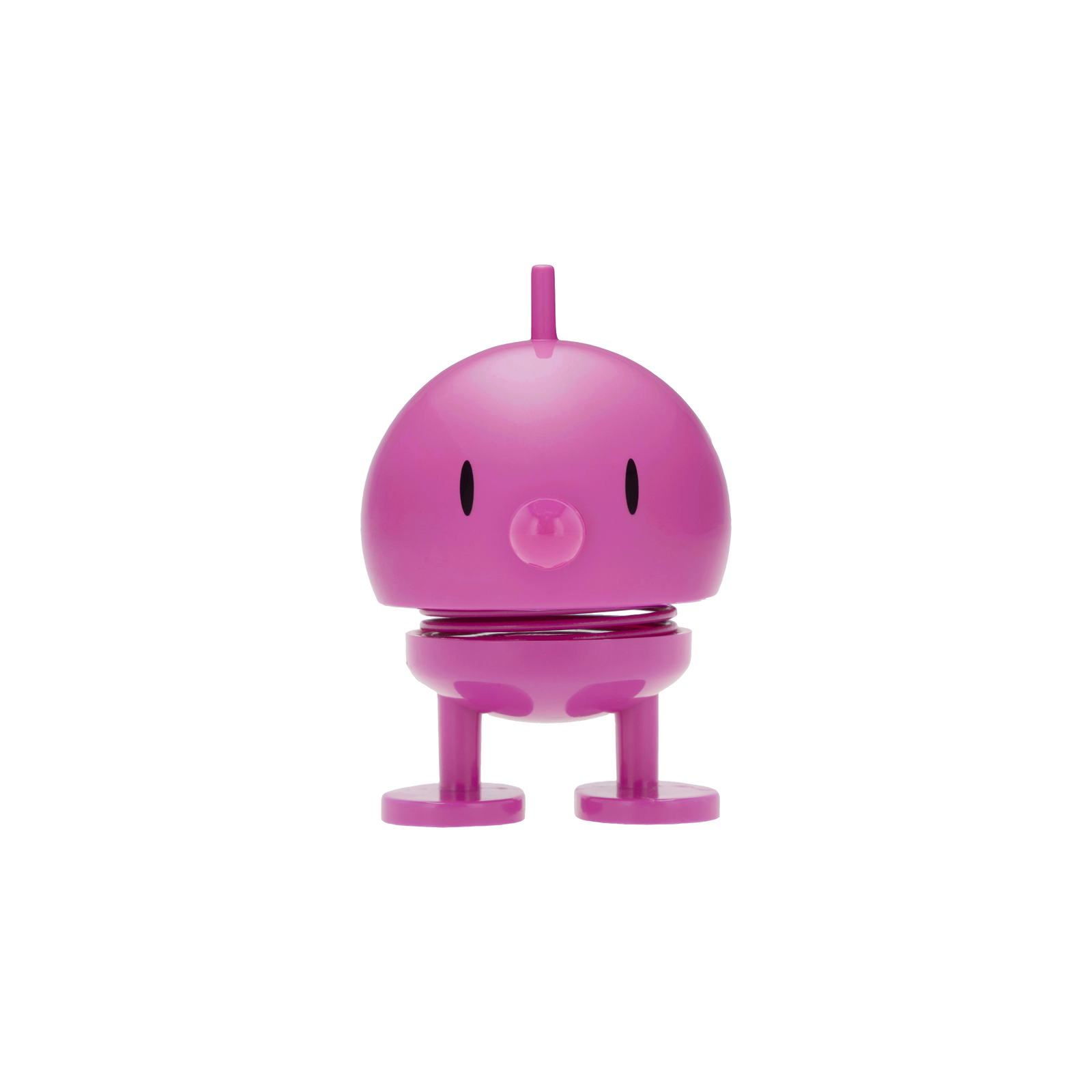 Hoptimist „Bumble“, M, Pink – fröhliche Wackelfigur, ausgefallene Geschenkidee und kleiner Glücksbringer für Kinder
