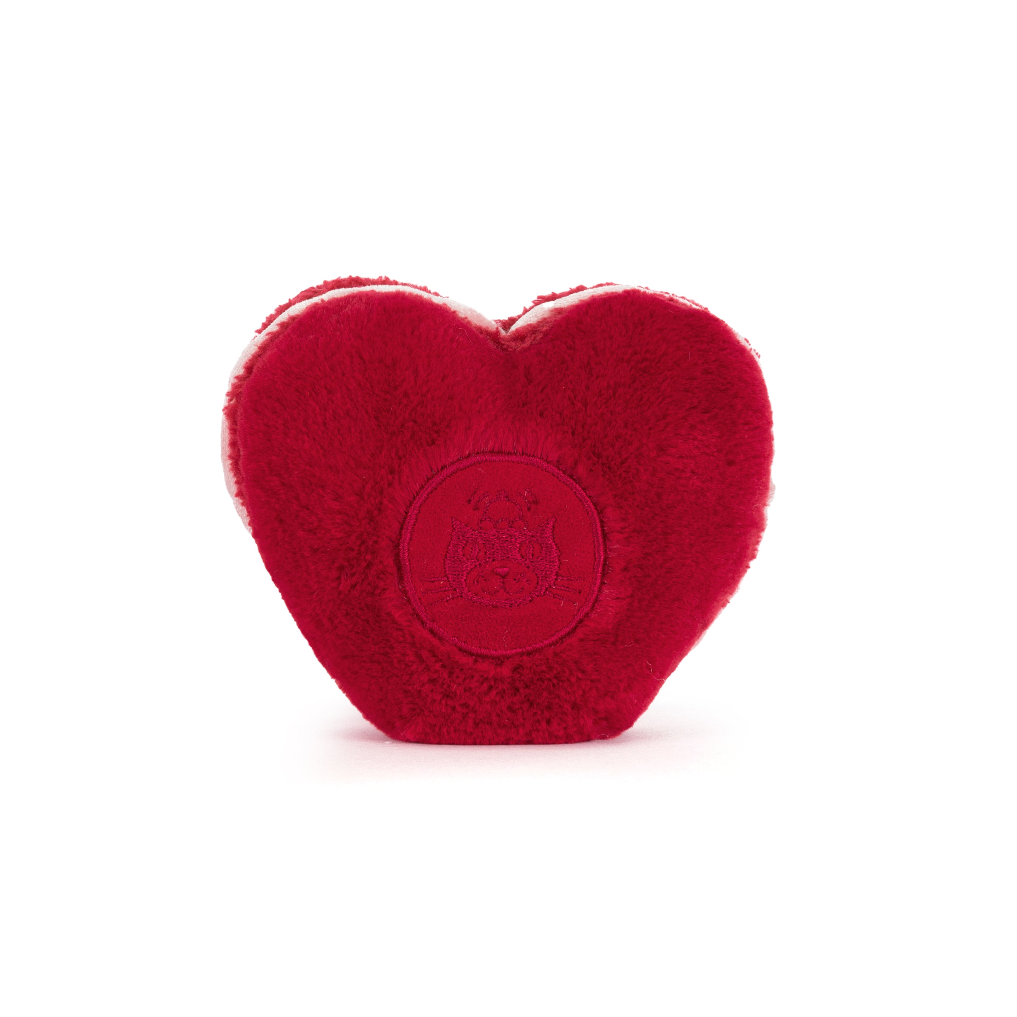 Jellycat Amuseables Arlette Heart Macaron Kuscheltier mit Herz, perfektes Valentinstag Geschenk