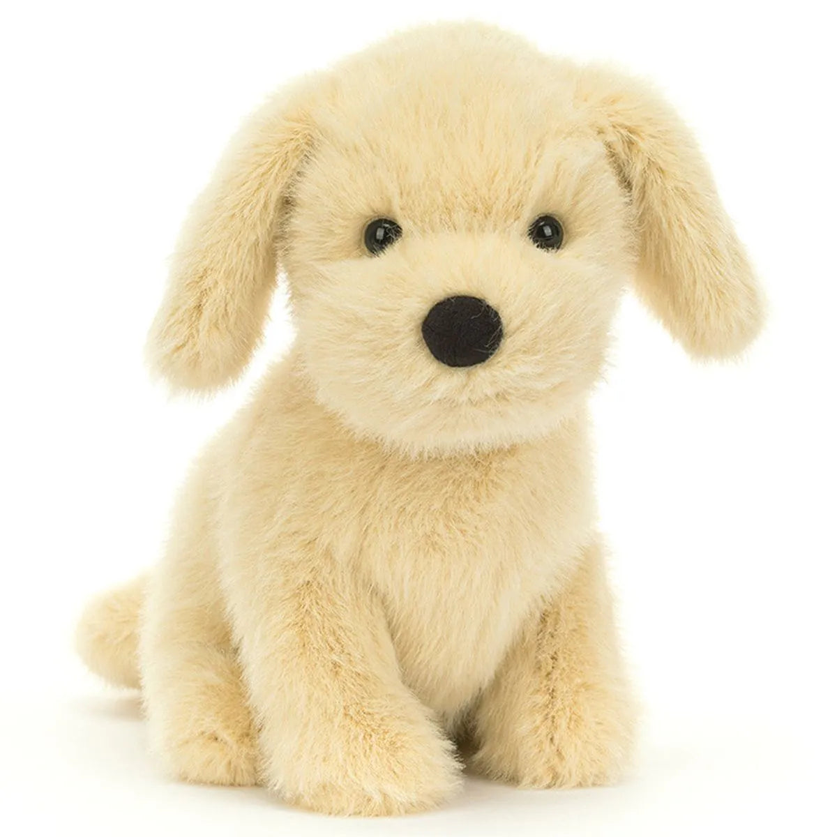 Jellycat Golden Puppy Plüsch-Welpe, sitzend, golden, freundlich