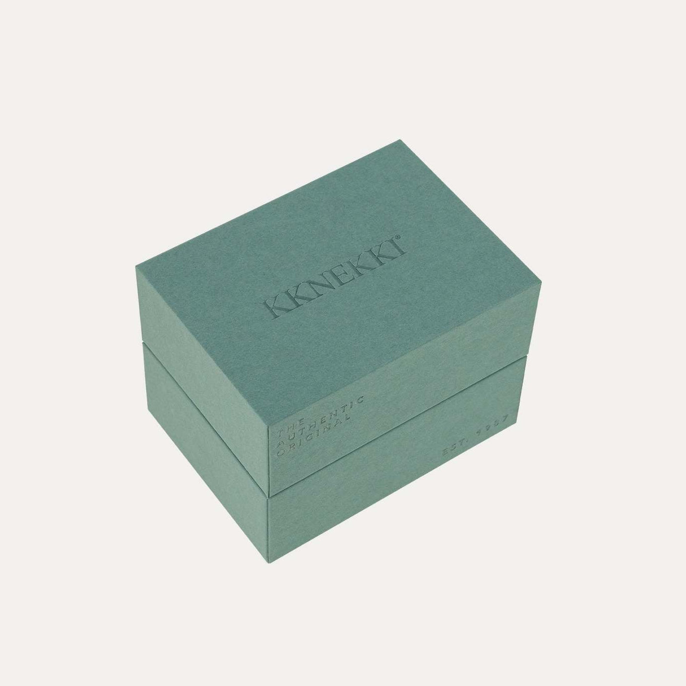 KKNEKKI Giftbox für 10 KKNEKKI Haargummis in der Draufsicht