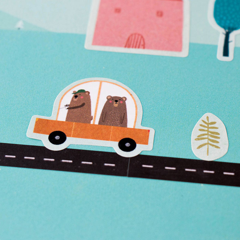 My City Stickers: 150 wieder ablösbare Stadtaufkleber für kreatives Spielen ab 3 Jahren