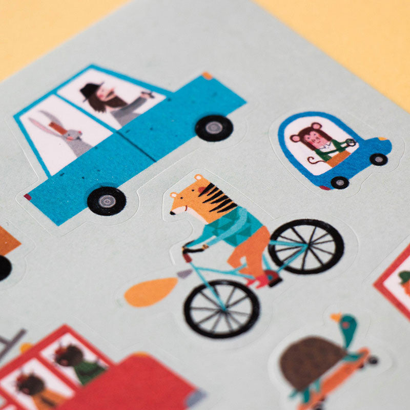 My City Stickers: 150 wieder ablösbare Stadtaufkleber für kreatives Spielen ab 3 Jahren