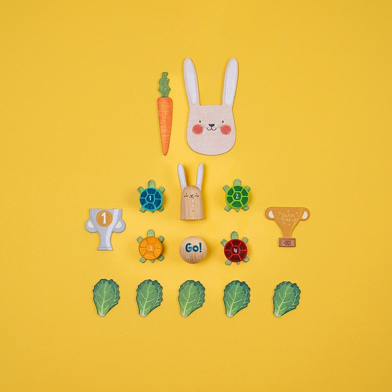 Londji Family-Game „READY STEADY GO!“, kooperatives Schildkröten-Spiel ab 5 Jahren