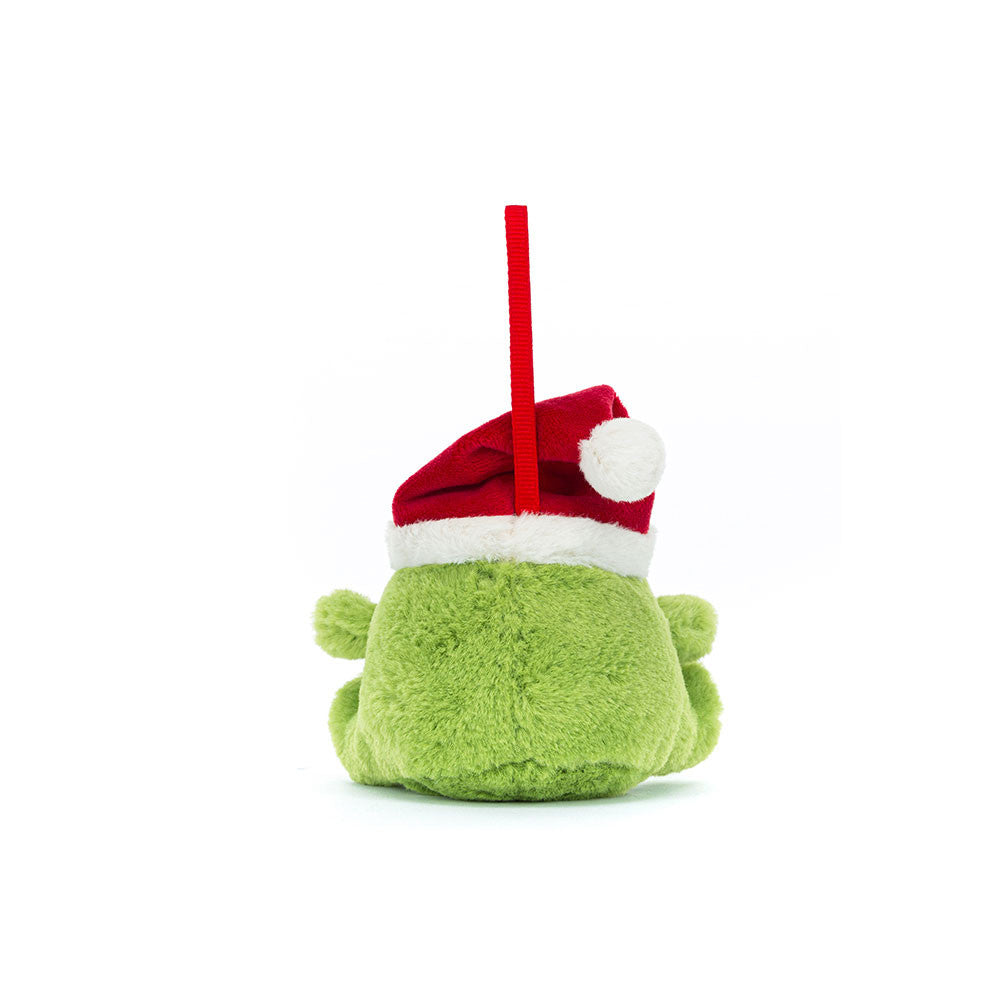Rückansicht Ricky Rainfrog Decoration von Jellycat.