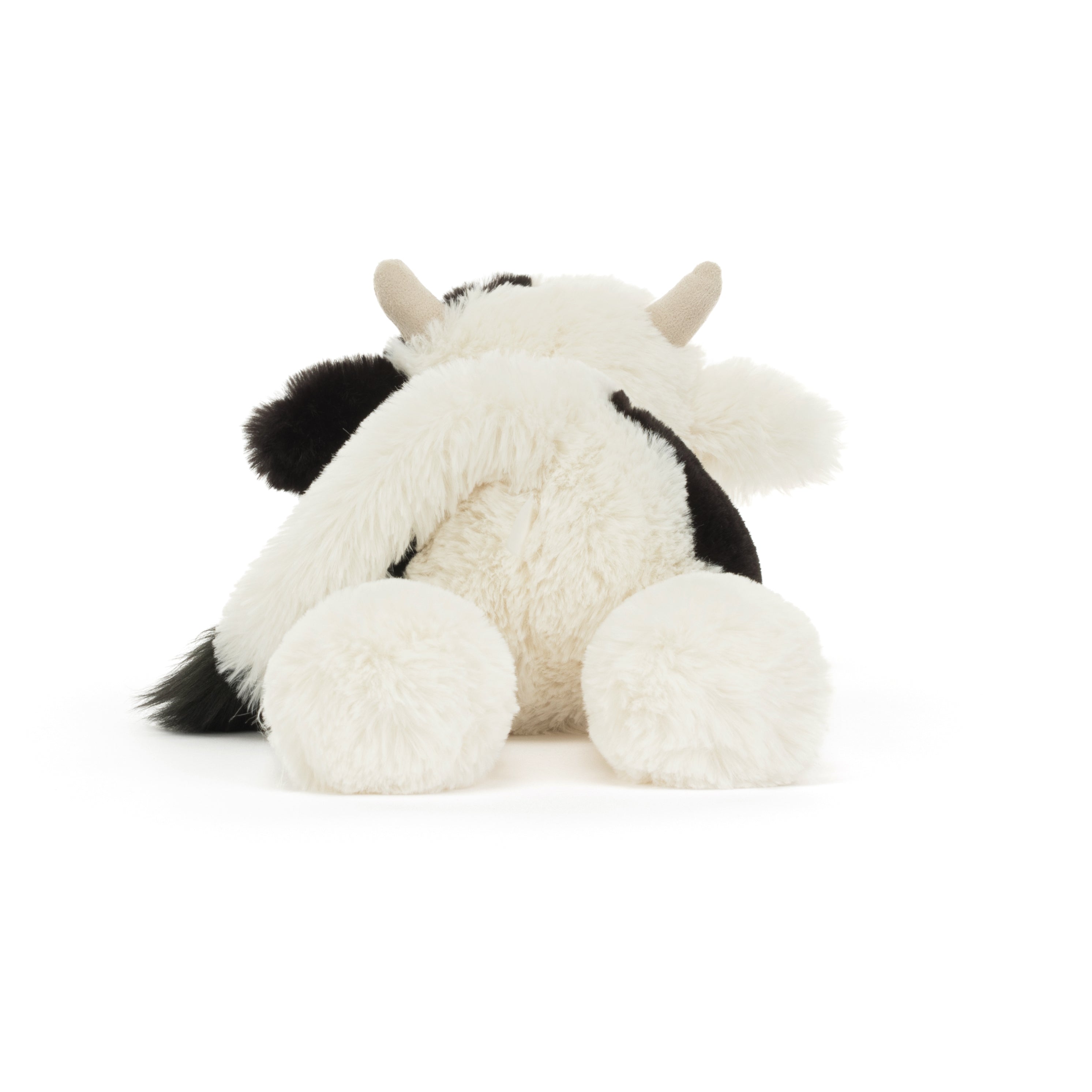 Jellycat Smudge Cow Original, süße liegende Kuscheltier Kuh mit Kuhflecken