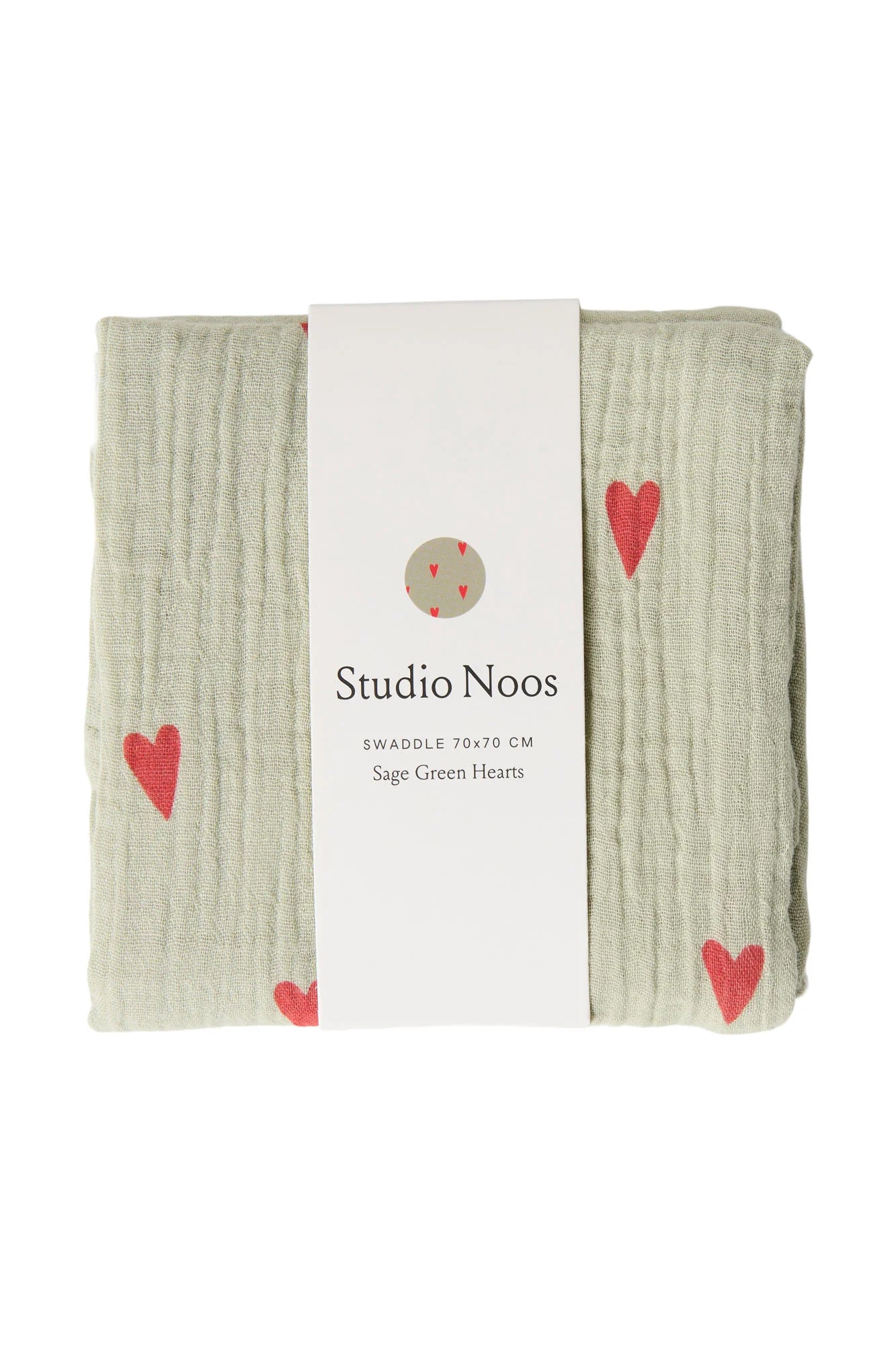 Swaddles von Studio Noos. Schönes bedrucktes super weiches Stilltuch, Pucktuch oder Wickelunterlage aus Biobaumwolle.