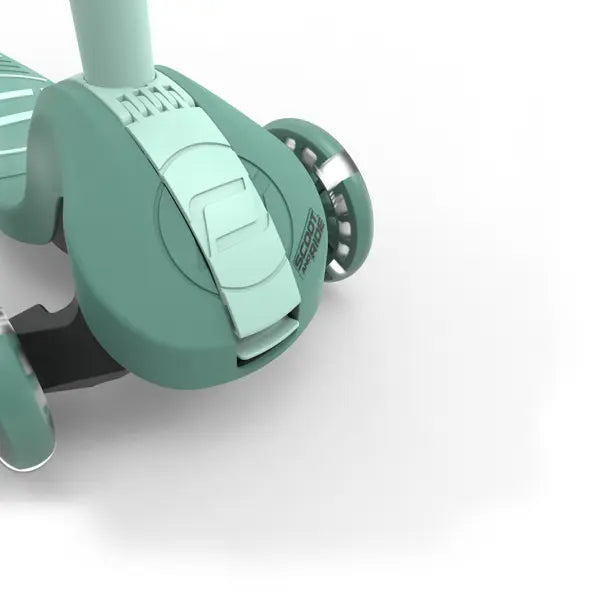 Scoot and Ride "Highwaykick 3S", Forest, mitwachsender Kinderroller ab 3 Jahren, höhenverstellbarer Lenker