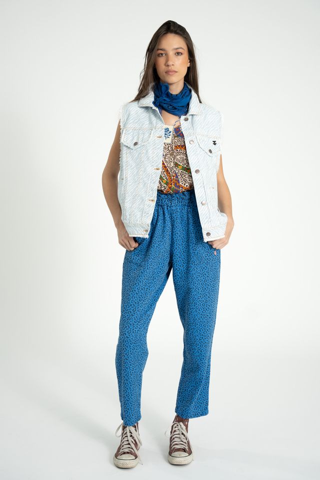Sisters Department Hose im angesagten "Animal-Print" aus 100% Bio-Baumwolle