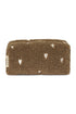 Braune Teddy Pouch Hearts Brown von Studio Noos