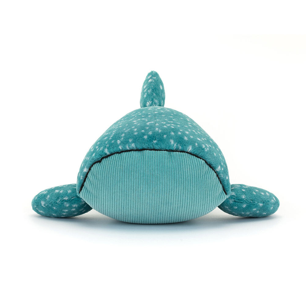 Frontansicht Gobfrey Whaleshark von Jellycat.