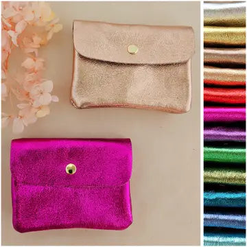 Kangoo "metallisches Lederportemonnaie"