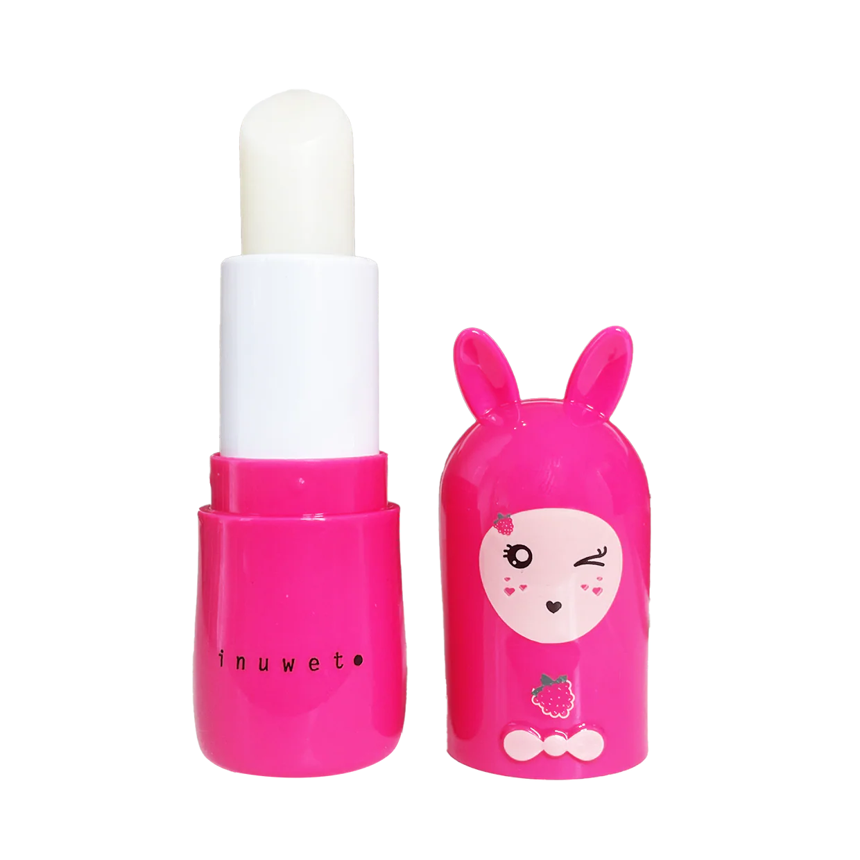 Pflegender inuwet Lippenbalsam ZOOMANIA mit Erdbeerduft