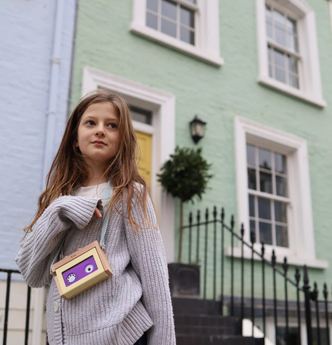 Mini Tape Recorder von kiko & gg*, yellow-grape