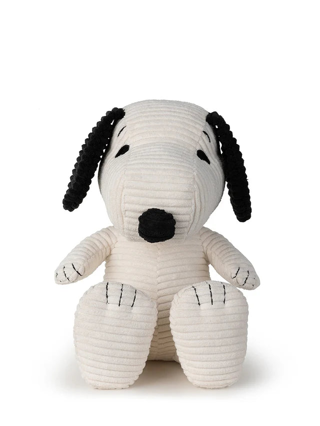 Snoopy ECO Cord-Stoff in Geschenkschachtel, 27 cm von BON TON TOYS
