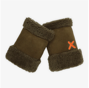 UNIO Hamburg Stulpe ST.MORITZ – warme Winter-Stulpe aus 100 % Lammfell, One Size, Unisex, erhältlich bei Nica’s Cosmos in München oder online