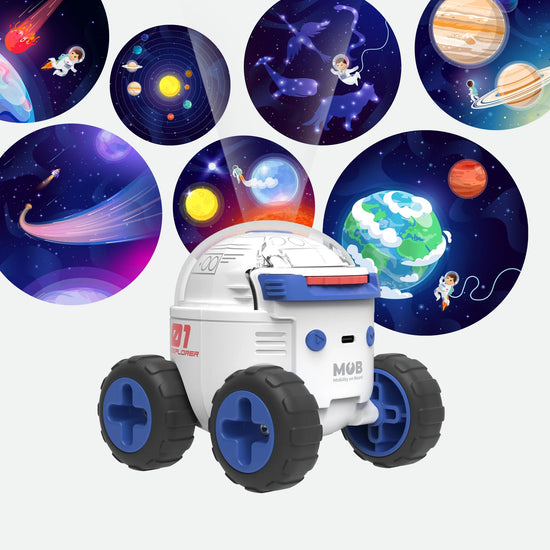 Projector Space Rover Explorer, weiß