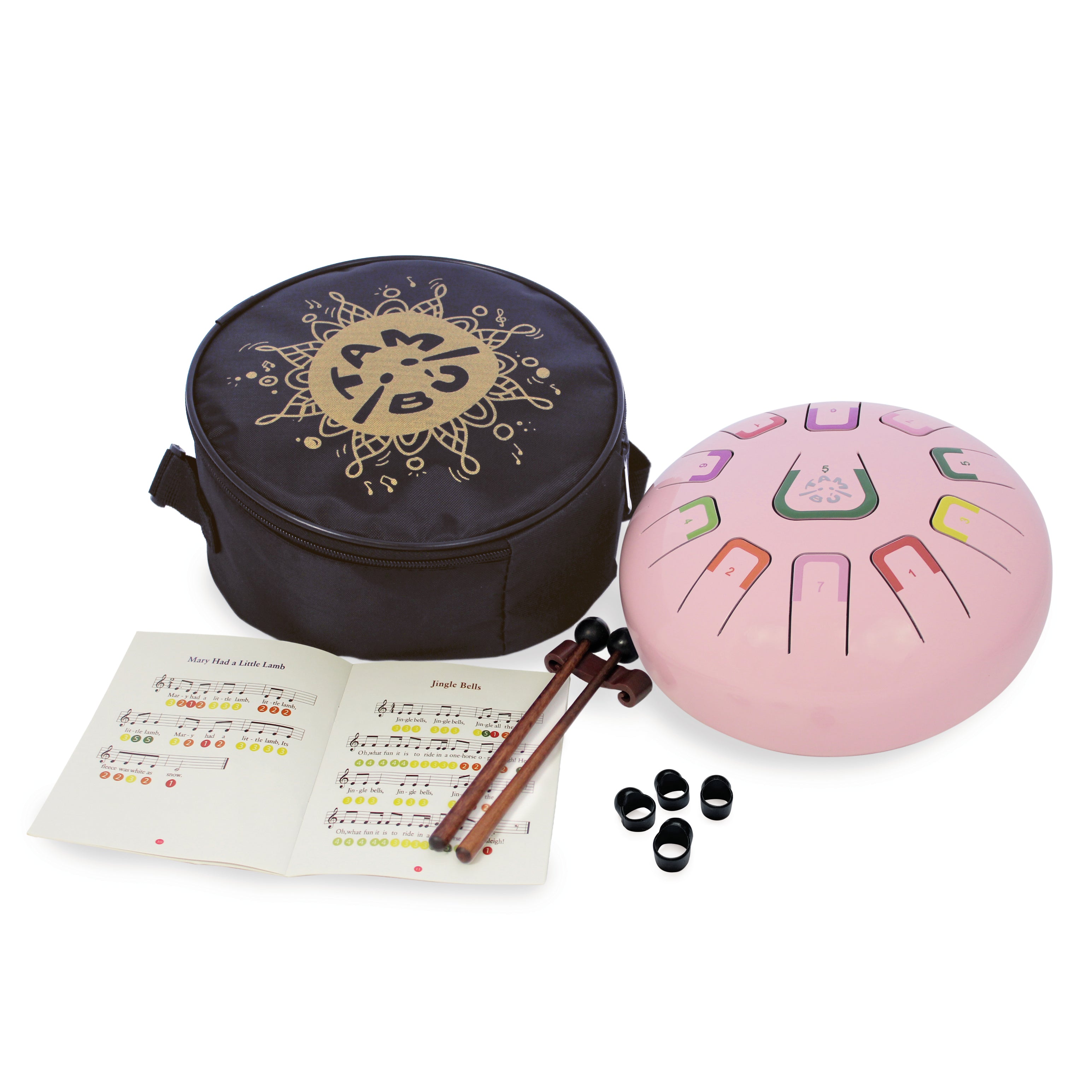 Percussionstrommel TAMBU - rosa