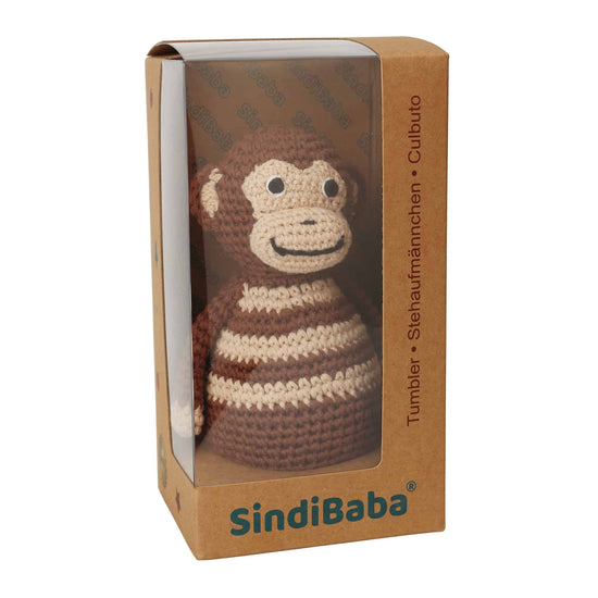 Gehäkelte Wippfigur von Sindibaba.