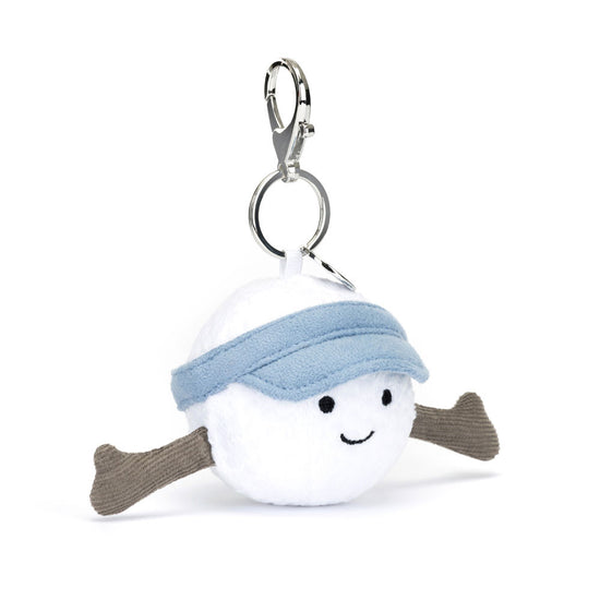 Amuseable Sports Golf Ball Bag Charm