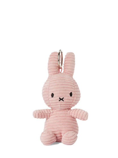 Miffy Keychain Eco Corduroy - 10 CM - pink