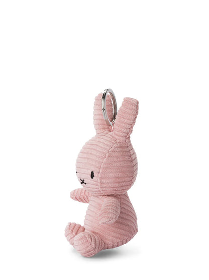 Miffy Keychain Eco Corduroy - 10 CM - pink