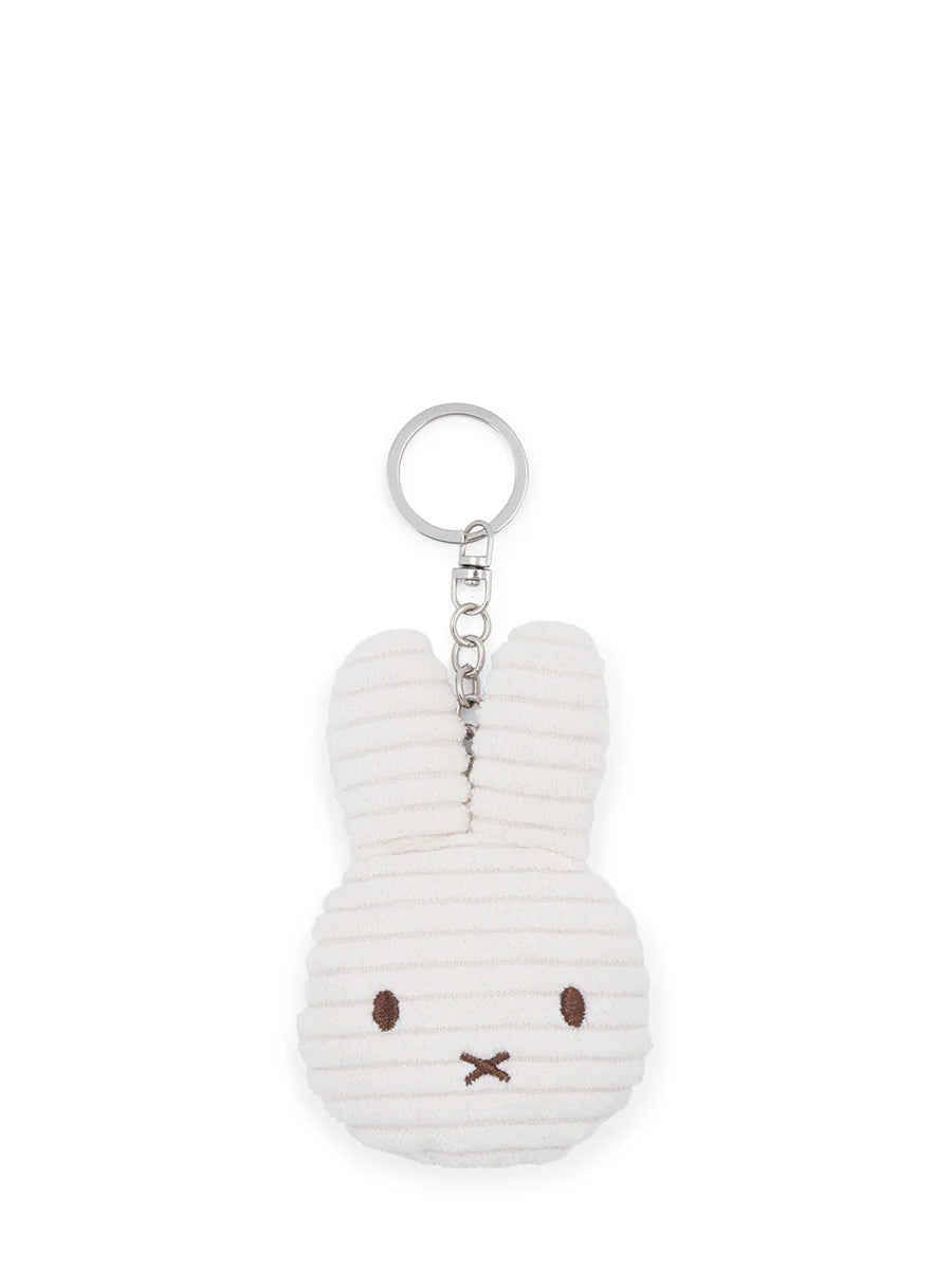 Miffy Keychain Eco Corduroy - 10 CM - offwhite