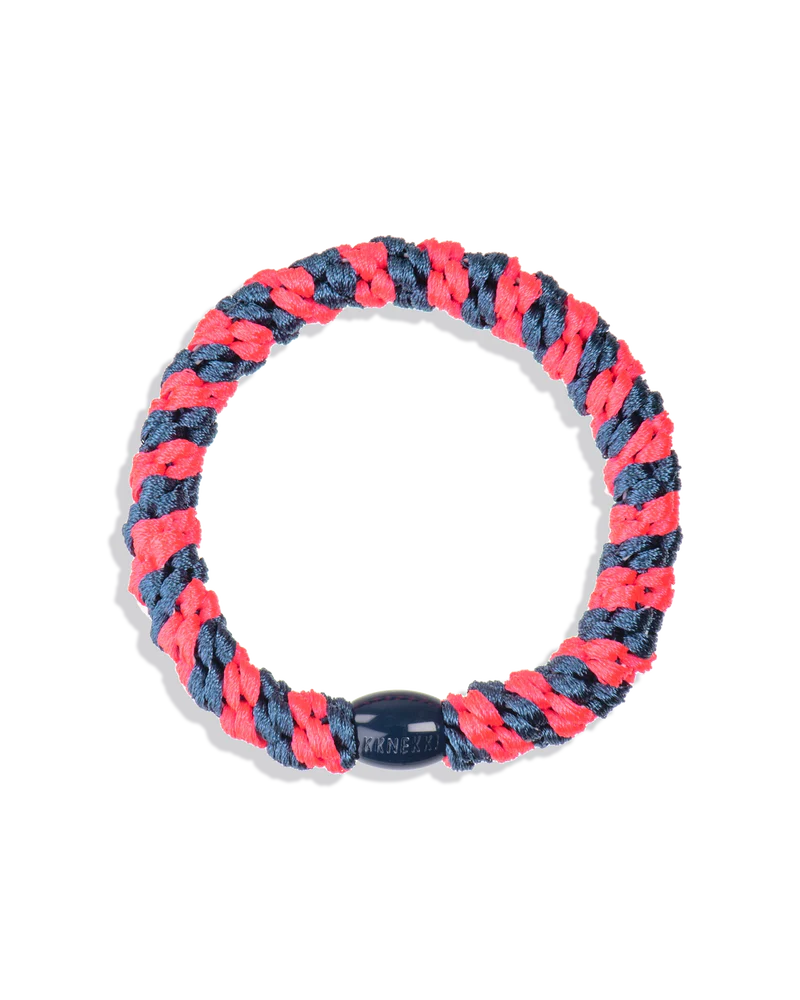 KKNEKKI Indigo Neonpink Stripe