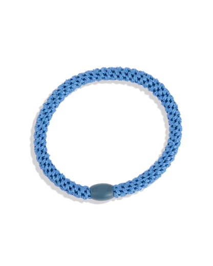 Haargummi KKNEKKI SLIM Ballet Lake Blue – feines, leichtes Haargummi mit sicherem Halt, auch als Armband tragbar