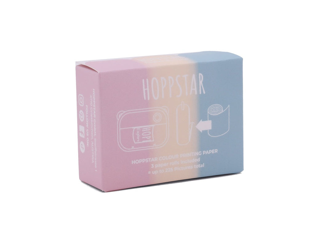 Hoppstar ARTIST Papierrollen Nachfüllpack (3er Pckg.), farbig