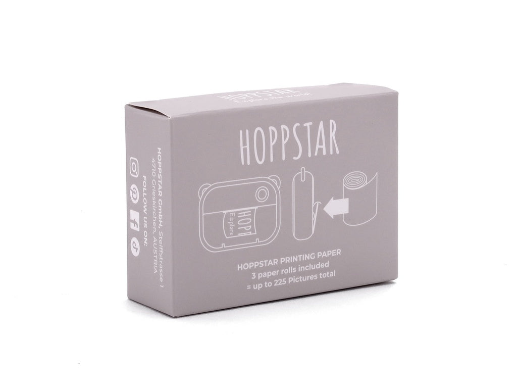 Hoppstar ARTIST Papierrollen Nachfüllpack (3er Pckg.), unbeschichtet