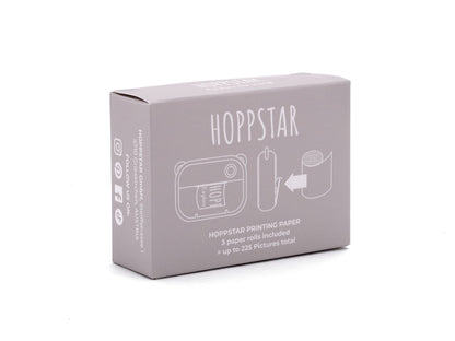 Hoppstar ARTIST Papierrollen Nachfüllpack (3er Pckg.), unbeschichtet