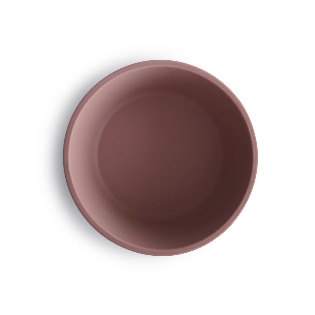 Silicon Suction Bowl, cloudy mauve (dunkles violett)