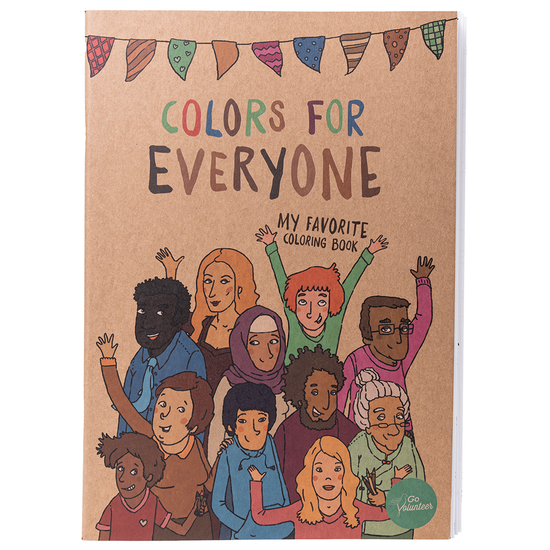 Malbuch "Colors for Everyone"