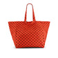 Tote Bag Elisa - check / coral caramel