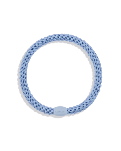 KKNEKKI Haargummi SLIM – Sky Blue, hellblaues Haargummi