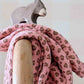 Swaddle Bianca, 70 x 70 cm leo geranie