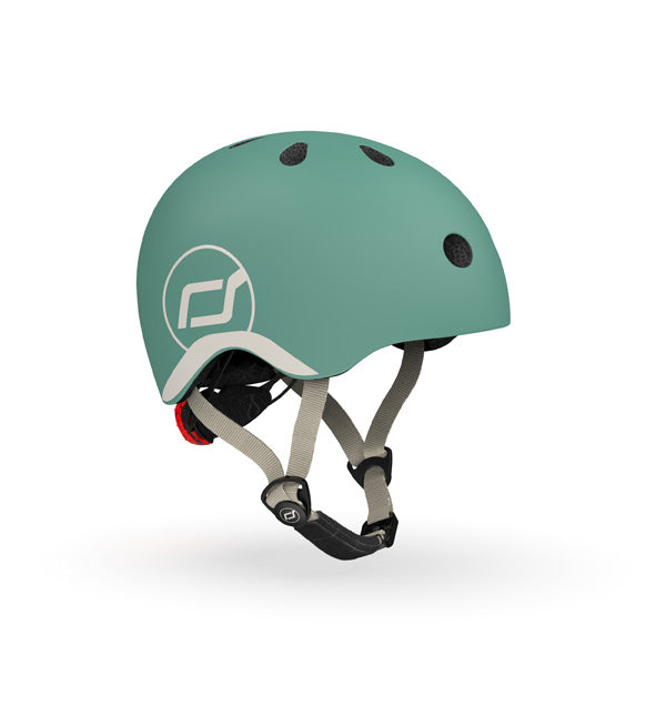 Scoot &amp; Ride Helm XXS - S (45 - 51cm), forest