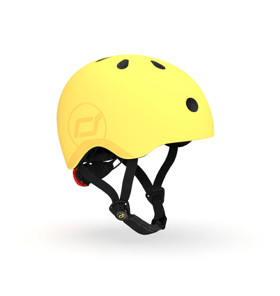 Scoot & Ride Helm S - M (51 - 55cm), lemon