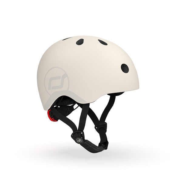 Scoot &amp; Ride Helm S - M (51 - 55cm), ash