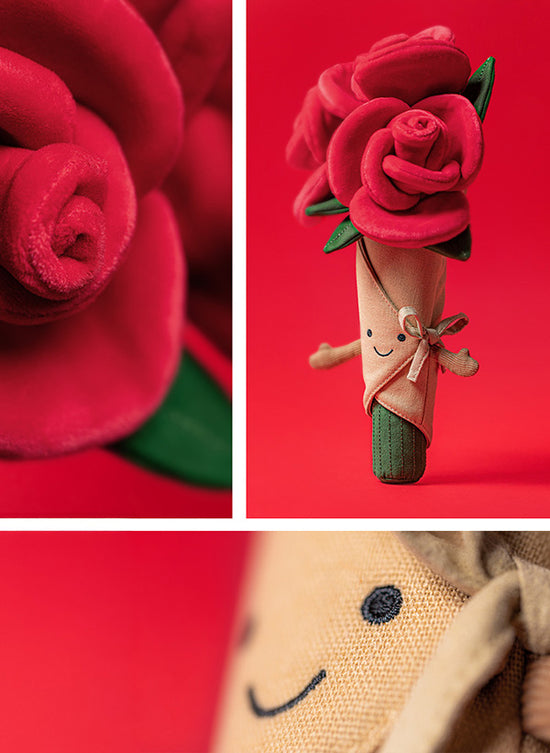 Der Rosen-Strauß von Jellycat.