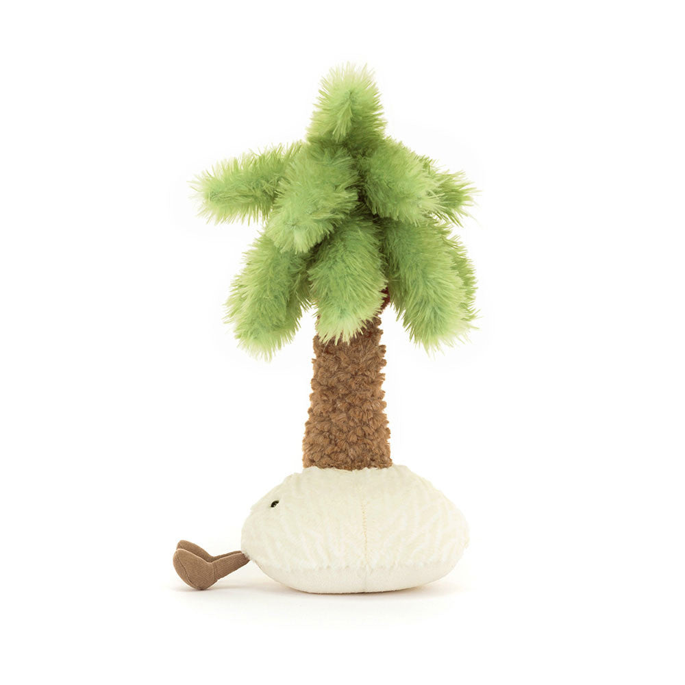 Seitenansicht Pammie Palm Tree von Jellycat.